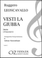 Vesti la giubba Orchestra sheet music cover